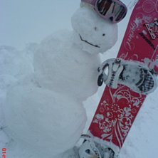Foto: Jag. &Aring;kare: the snowman.