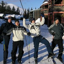 Lindberg, Lundin, Edberg &amp;amp; Westher. Foto: emil Holmgren.