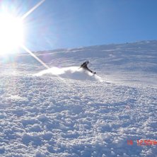 Jag i Tv&auml;r&aring;valvet. Taget med Luddes sunkiga kame. Foto: Ludde. &Aring;kare: Erik.