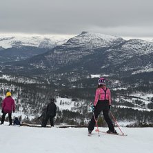 Fin skidag onsdag 29. mars 
Onsdag var skitrekket .