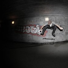 Heel flip av mig. Foto: Anton &ouml;stlund. &Aring;kare: Filiph N&auml;s.