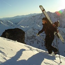 &Auml;ntligen toppen efter 1h skoter och 2timmar hike.. Foto: Marcel Munck. &Aring;kare: Jag sj&auml;lv.