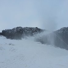 Sn&oslash;produskjon i nederste trekk!
Sn&oslash; lages for ha.