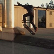 Hampus heelflipar!. Foto: Adam/ jag. &Aring;kare: Hampus.