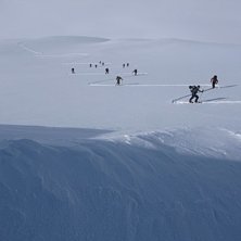Ski Touring med Ruedi Beglinger, Selkirk Mountain . Foto: Ruedi Beglinger. &Aring;kare: Martin Hansson, Eva Hansson m.fl.