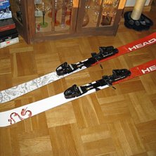 min skidor:). Foto: sebastian gran.