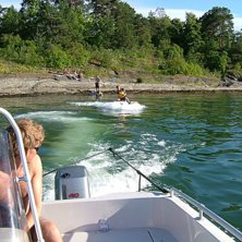 Start p&aring; &oslash;y :). Foto: Simon M&uuml;ller. &Aring;kare: Jon Sanvand.