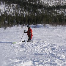 p&aring; fel sida gr&auml;nsen. Foto: Micke Andersson. &Aring;kare: H&aring;kan Andersson.
