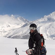 Underbar dag p&aring; Flegere.. fint nytt puder att tam. Foto: Camilla Gj&ouml;rtz. &Aring;kare: j.sturesson.