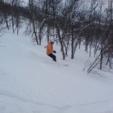 Om man k&ouml;r p&aring; 160 slalomcarver i puder, s&aring; &auml;r . Foto: Gert Anderzen. &Aring;kare: Gunnar Bergstr&ouml;m.