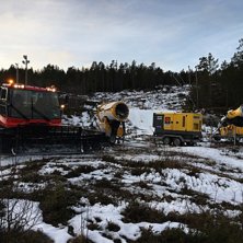 Vi klargj&oslash;rer for kulde!
Litt hard og isete i del.