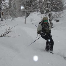 Schyst puder&aring;kning!. Foto: Mats Erlingfors. &Aring;kare: Daniel Erlingfors.
