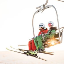 Solsken i blixthalka i S&auml;len!. Foto: Erik Dilexit. &Aring;kare: Aron Jansson &amp;amp; Robin Eriksson.