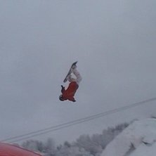 backflip. Foto: pappa. &Aring;kare: ludvig karlsson.