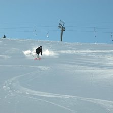 5 dagar efter senaste sn&ouml;fallet och fortfarande f. Foto: Peo Hamrin. &Aring;kare: Bengt Eriksson.