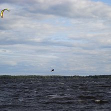 Bl&aring;ste sydost s&aring; vi tog v&aring;rt pack och &aring;kte til. Foto: Jonathan Bj&ouml;rkskog. &Aring;kare: Andreas Lind.