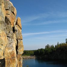 ca 22.5 meter underbar v&auml;g ner till vattnet.. Foto: Johan Edin. &Aring;kare: Martin Persson.