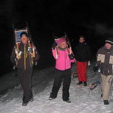 RODEL RACE!!! Faligare &auml;n skidor? efter 70 km/h e. Foto: Carl Henrik Somp. &Aring;kare: Markus Kroon &amp;amp; Jenny Johansson.