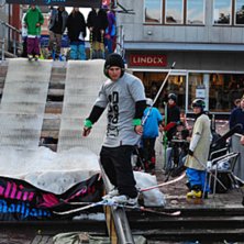 Rollin&amp;#039; Snow Railjam 2010

Fler bilder:. Foto: Emil Rockl&ouml;v. &Aring;kare: Jacob Hyllengren.