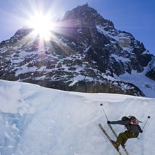 En mer lekfull tolkning av glaci&auml;rspicka &auml;n den . Foto: Jakob Edholm. &Aring;kare: &Auml;nderssen.