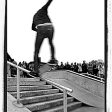 Vid invigningen av FunSkatepark i Link&ouml;ping.. Foto: Daniel Hjalmarson. &Aring;kare: Chris &Aring;str&ouml;m.