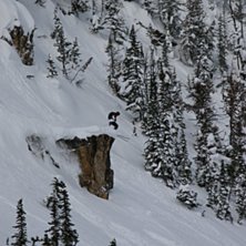 2:a &aring;kdan i Kicking 60cm puder och sk&ouml;na berg! . Foto: Kenneth Asserud. &Aring;kare: Tobias &amp;quot;sk&auml;gget&amp;quot; Thrys&eacute;n.