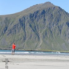 en fin dag p&aring; lofoten.. Foto: Niklas Magnusson. &Aring;kare: Jonas Magnusson.