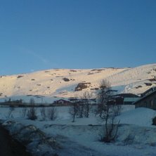 Gr&auml;nsen by night!!(22.12 p&aring; kv&auml;llen) Nice!. Foto: Mikael Heljelid.