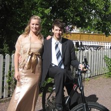 tog hojen till balen. . Foto: karin nonting!. &Aring;kare: Love och madde.