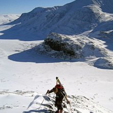 Topptur i Sarek. Foto: John Thorstensson. &Aring;kare: Mattias Lindh.