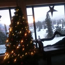 Velkommen til ny dag i Fjellparken
Endelig sn&oslash;r d.