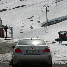 v&aring;ran bil:P p&aring; parkeringen. Foto: Amadeus Staam.