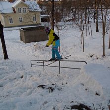 Handrail ;D. Foto: Albert Fr&ouml;berg. &Aring;kare: Joseph Jansson.