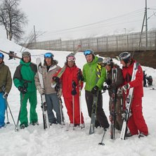 Uppst&auml;llning, och le mot kameran va?!. Foto: Clara Sars.