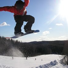 oohaa, fett sk&ouml;na n&auml;rbilden mit den sonne in bac. Foto: fredde. &Aring;kare: ok&auml;nd.