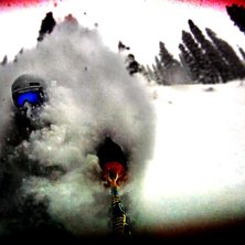 75 cm med nysn&ouml;!. Foto: Patric Karlsson. &Aring;kare: Patric Karlsson.