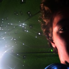 H&aring;l i taket p&aring; t&auml;ltet? Ja.. Foto: Christofer Alvenby.