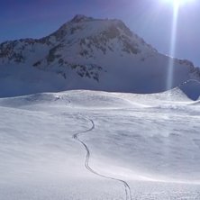 Baksidan Gemsstock. Foto: Christopher Adermark. &Aring;kare: Magnus Forssell.