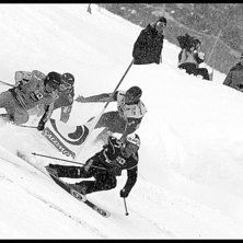 Lars Lew&eacute;n leder Salomon Crossmax i &Aring;re och vinn. Foto: Ola Rockberg. &Aring;kare: Lars Lew&eacute;n mfl..