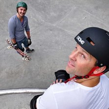 Foto: Anna Mangs. &Aring;kare: Anders Mangs, Fredrik Bergmark.