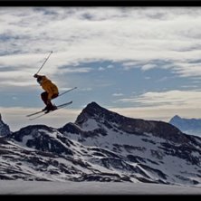 Parken i Cervinia. Foto: Adam Jonsson. &Aring;kare: Robin Ljungqwist.
