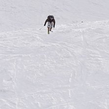 Foto: Johan Hellman. &Aring;kare: Janette Hargin satsar vidare med ett st&ouml;rtloppsflyg..