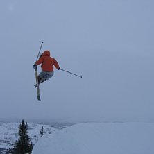 Mr telemark goes WILD ;D. Foto: Ludvig Eriksson-K&aring;len. &Aring;kare: Mathias Wrede.