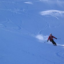 &Ouml;ppningsdagen p&aring; winterhorn gav gott med or&ouml;rd . Foto: Coffe. &Aring;kare: Helena.