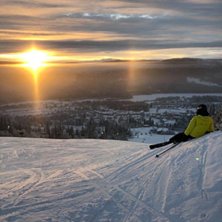 Njuter av soluppg&aring;ng i Hamrebacken, Duved!
 #fre.