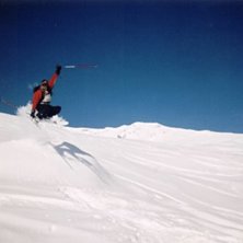 Ett &ouml;gonblick av frihet!. Foto: Gustav Jarneving. &Aring;kare: Anders Jonsson.