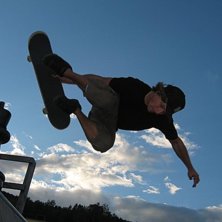 jag i luften=). Foto: puga.