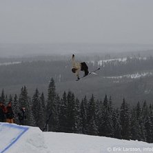 cork 9 rev tail p&aring; sm. Foto: Erik Larsson. &Aring;kare: Maximillaim Smith.