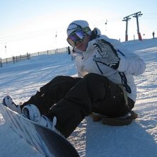 H&auml;rlig dag i backen ;). Foto: Josse. &Aring;kare: Christofer Adolfsson.