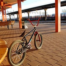 Min cykel. Foto: Jag.